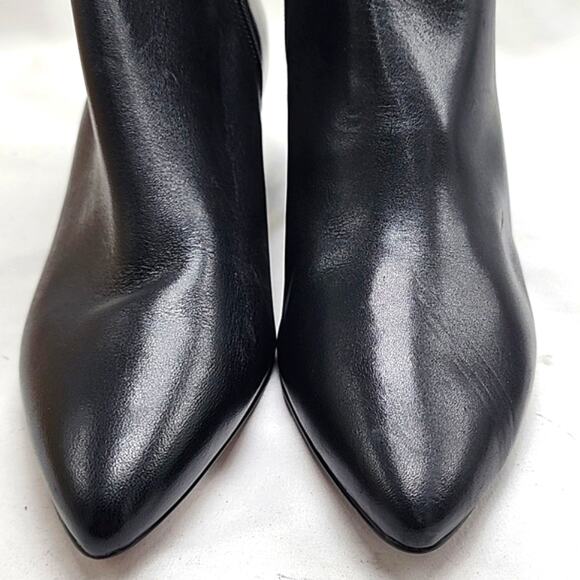 COLE HAAN ELYSE BLACK 100% LEATHER BOOTIES LADIES 6.5 NWOB - Picture 15 of 16